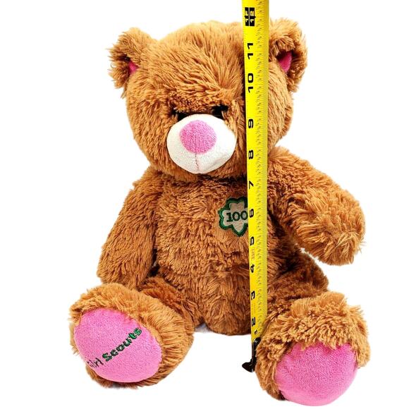 Build A Bear Girl Scout Cookies 100th Bear Celebration Collectible Plush 12" - Picture 2 of 10
